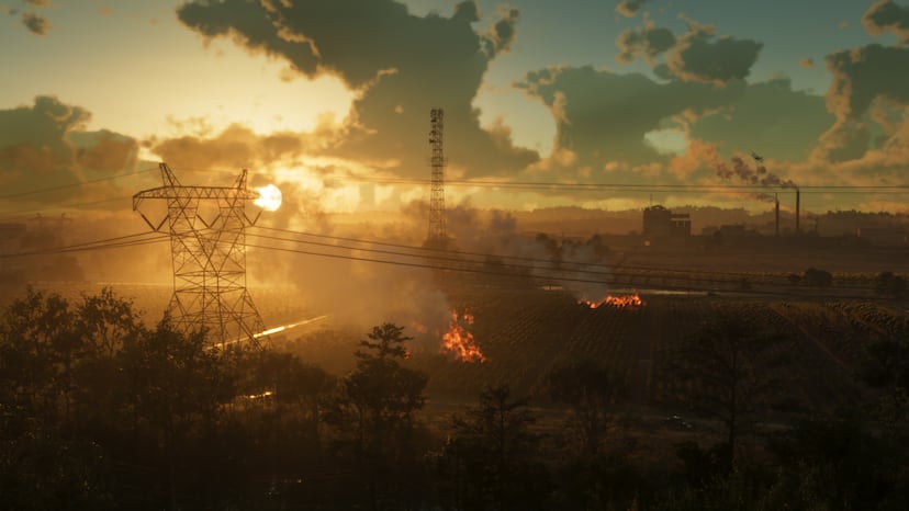 Ambrosia at sunset, official screenshot.