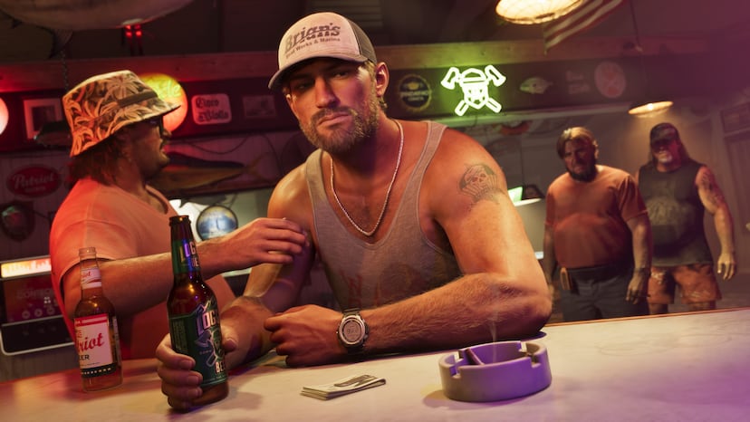 Jason Duval in an official GTA 6 screenshot