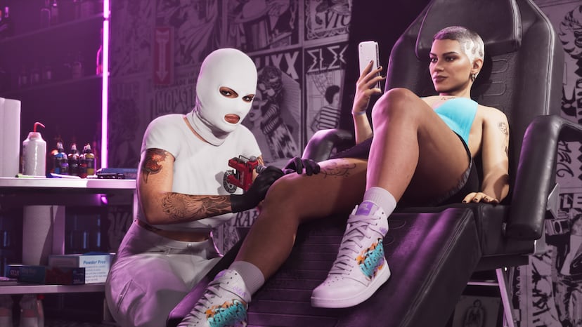 Electric Fang Tattoo, official screenshot.