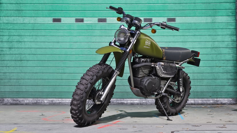 A bike from the Ultimate Edition garage, official screenshot.