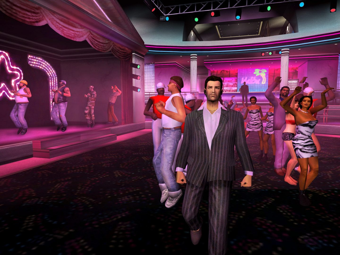 An official GTA Vice City screenshot